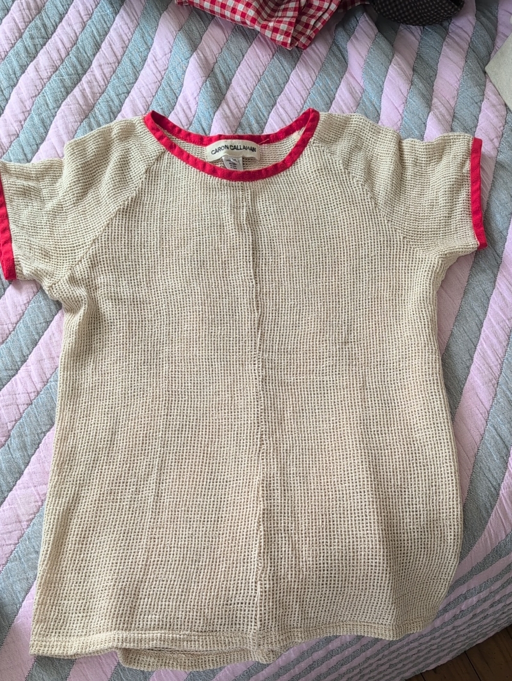 Caron Callahan Mesh Tee